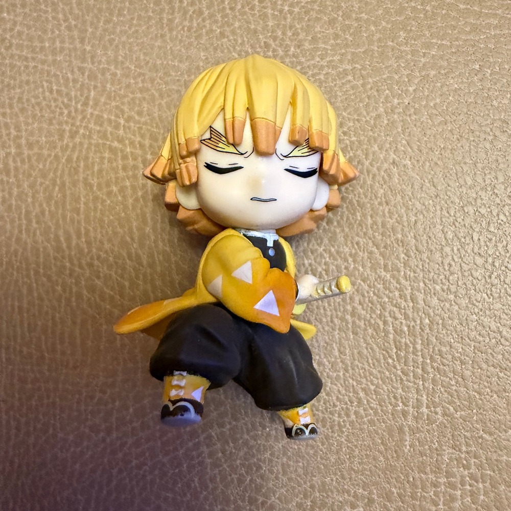 Demon Slayer Tanjiro Nezuko Zenitsu Mini Figure Set Anime Kimetsu no Yaiba - Picture 3 of 15